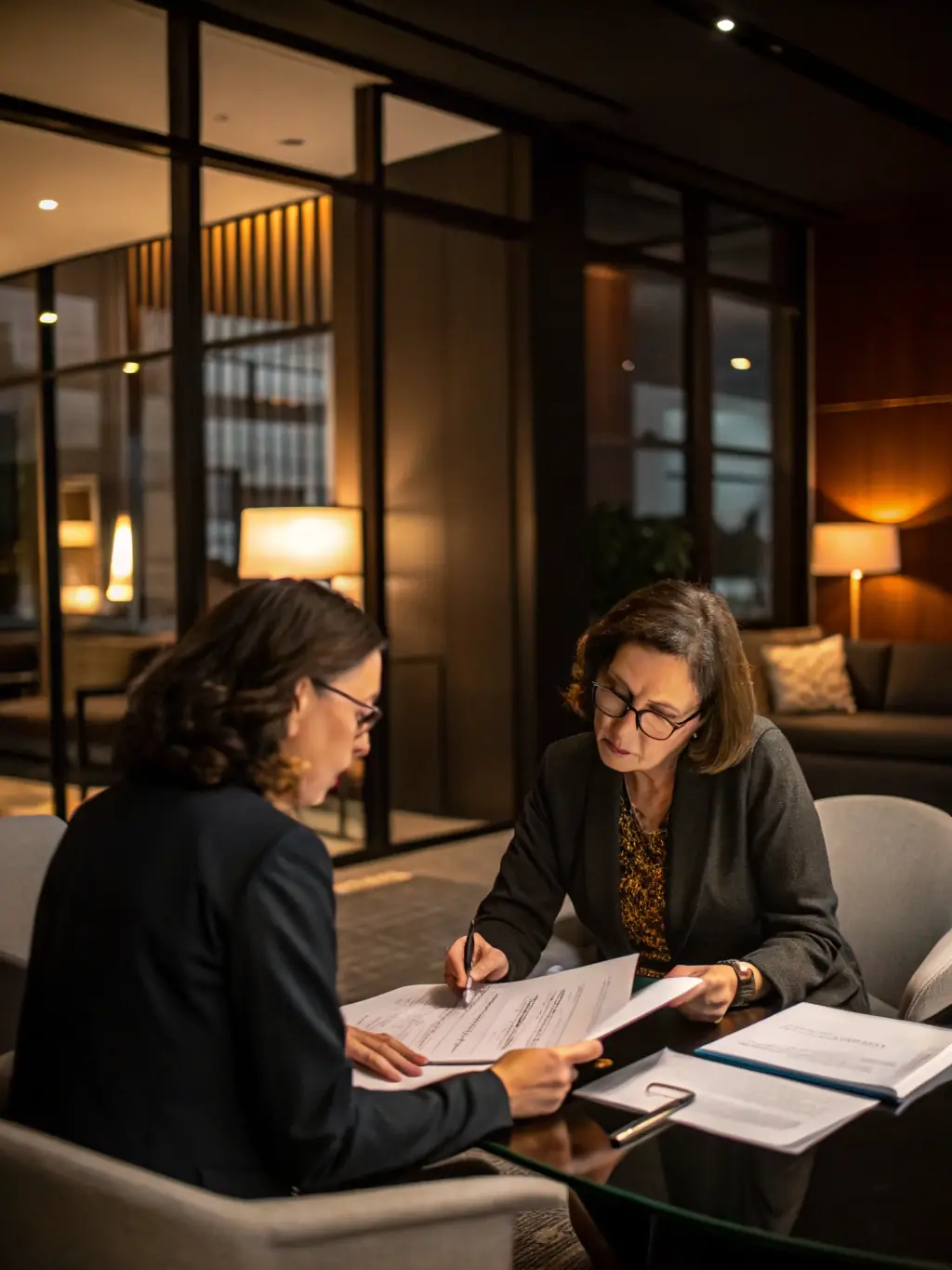 An Entrafinix member receiving personalized advice from a financial expert during a one-on-one consultation, highlighting the value of expert guidance within the community.
